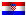 Laenderflagge Croatia Split